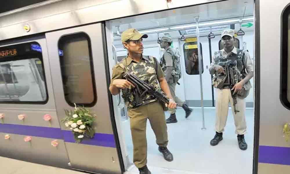 Security at metro: Governmen t approves additional 5,000 CISF troops