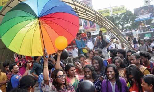 Thousands join gay pride parades around the world in Mexico