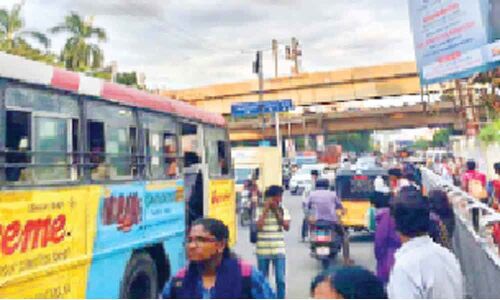 No bus stop at Paradise Junction