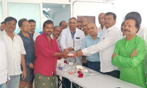 Free health camp held