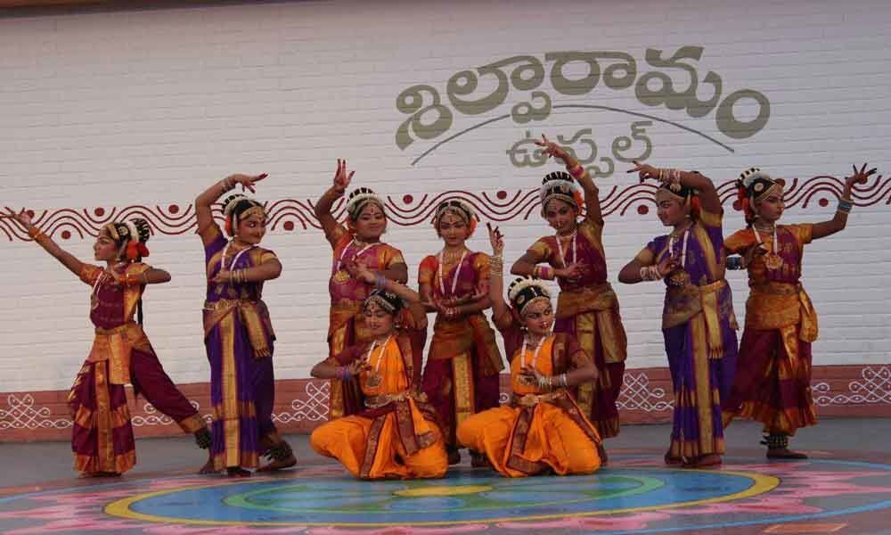 Kuchipudi recital at Mini Shilparamam