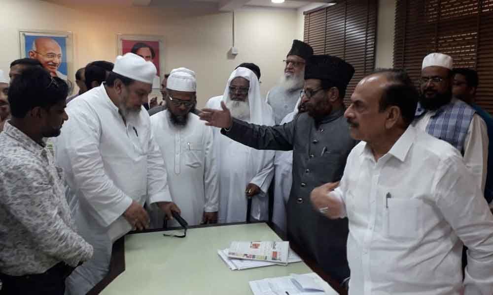 Muslim leaders meet Mohammed Mahmood Ali on Mosque issue