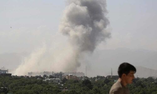 Dozens injured as powerful explosion takes place near US embassy in Kabul