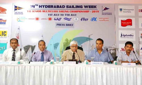 Hyderabad: Sailors warm up for big event