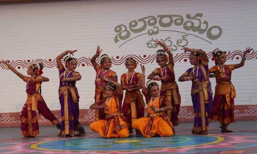 Kuchipudi recital at Mini Shilparamam