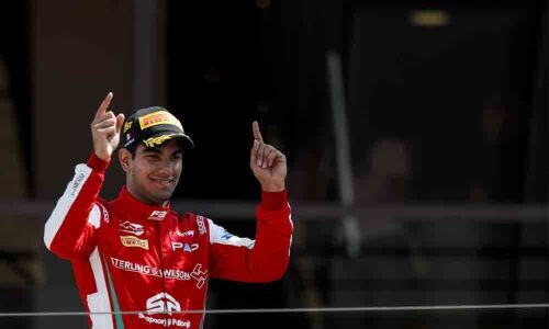 Jehan wins second place in F3 race