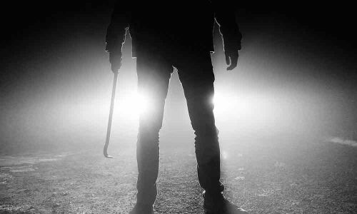 Teacher hacked with machete in classroom