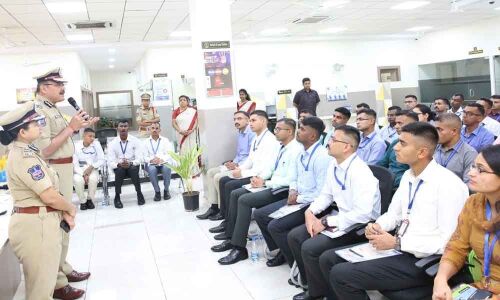 IPS probationers get feel of She Teams & Bharosa centres