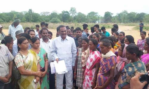 Forest staff run for cover