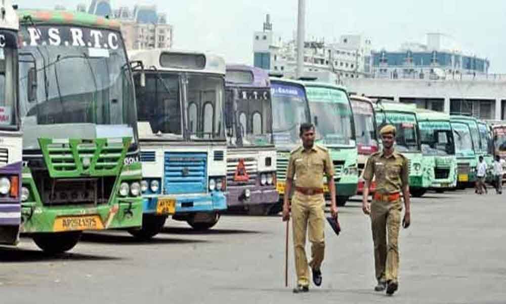 Employees of state-run buses in Punjab go on strike