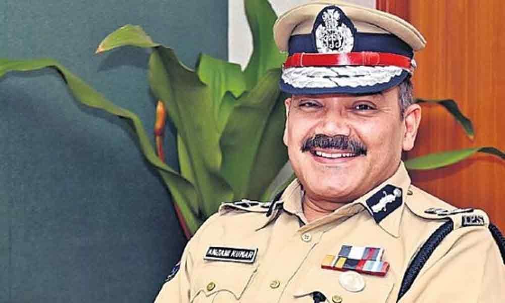 Hyderabad City CP Anjani Kumar holds half-yearly review meeting