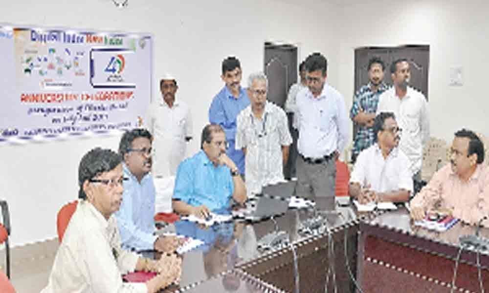 Website on Spandana launched by Collector Md Imtiaz