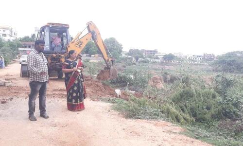 Nagole Lake beautification work in full flow