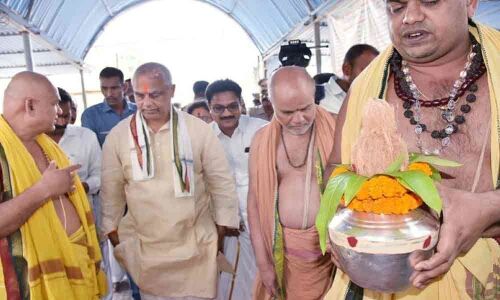 Sun God temple, surroundings to get facelift Speaker T Sitaram