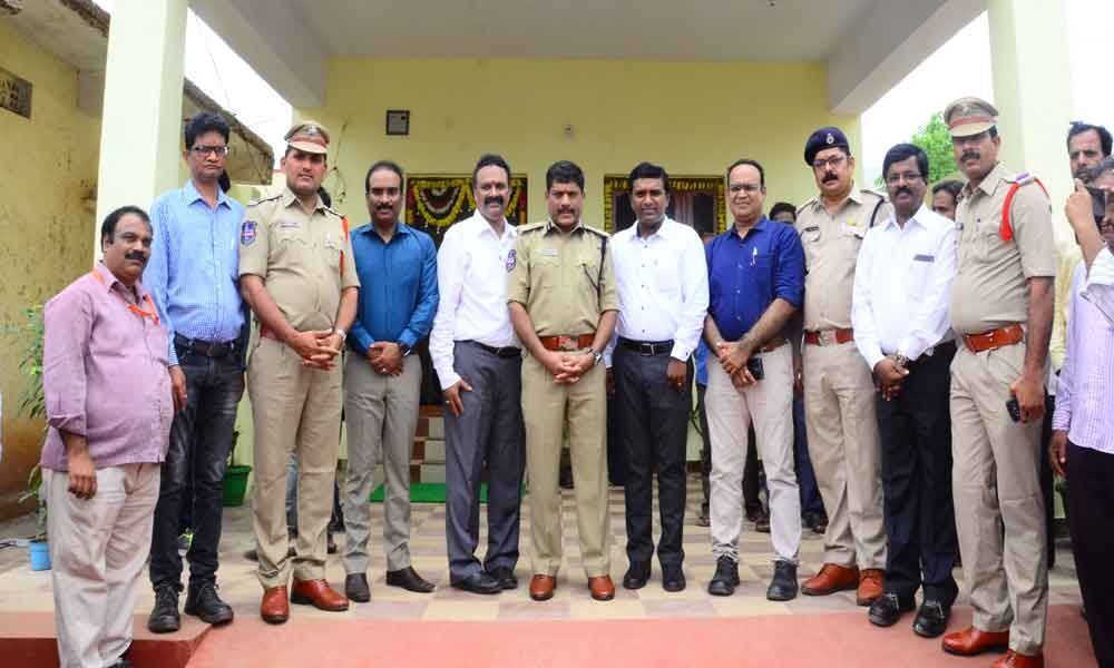 Police outpost opens at Digwal Village