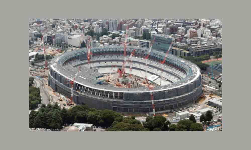 Tokyo Olympic stadium 90% complete; opening set for December