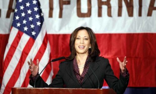 Kamala Harris surges to second spot among US Democratic presidential aspirants