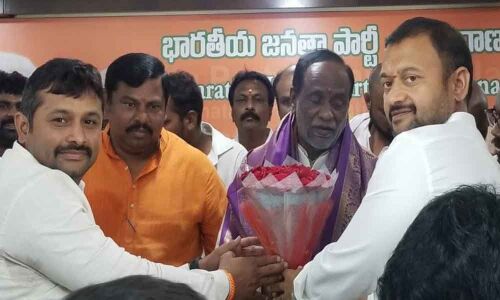 BJP cadre celebrates Laxmans birthday