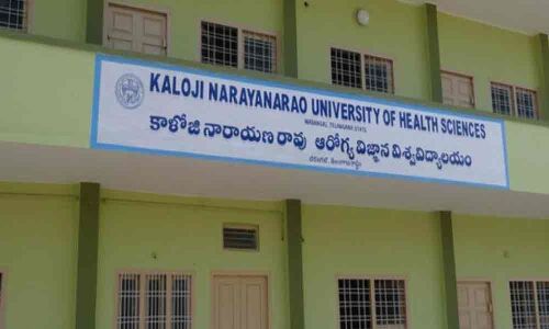 Filling of MBBS EWS quota  seats to take more time: Kaloji Narayan Rao University