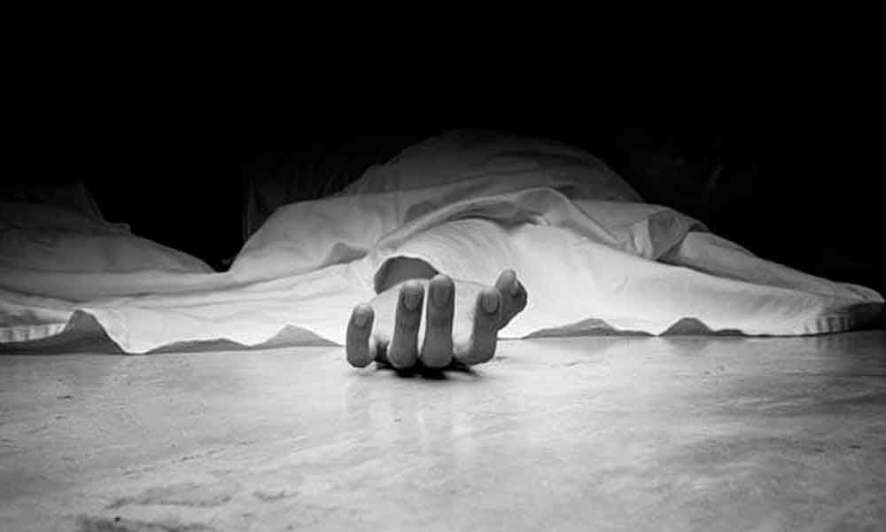 Person died in a private travels bus accident in Hayathnagar