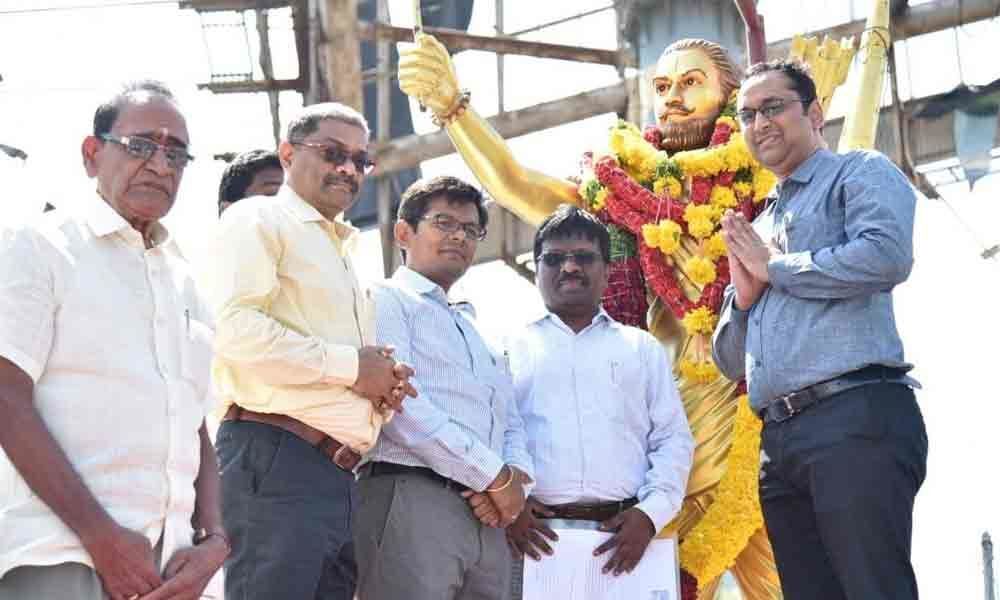 Tributes paid to Alluri Seetharamaraju