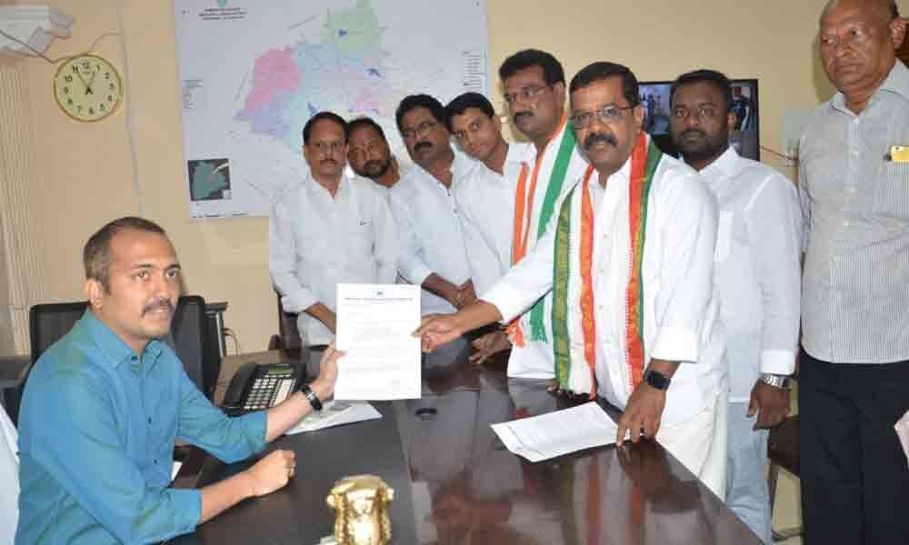 Congress seeks site for party office in Hanamkonda