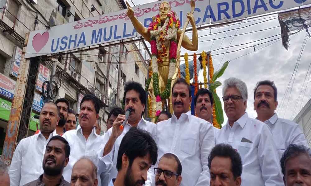 MLAs take part in Alluri Sitarama Raju jayanti