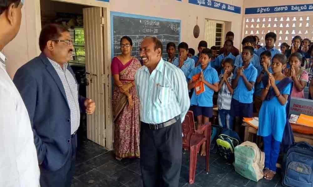 Government schools will be developed on par with corporates: Collector