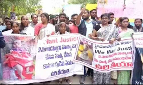 NGOs demand death penalty for accused in Warangal child rape case