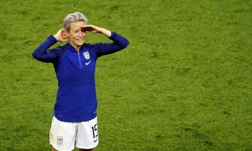 Megan Rapinoe unfazed by Donald Trump spat