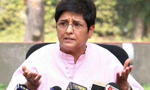 Kiran Bedi has apologized, end the row, Centre says