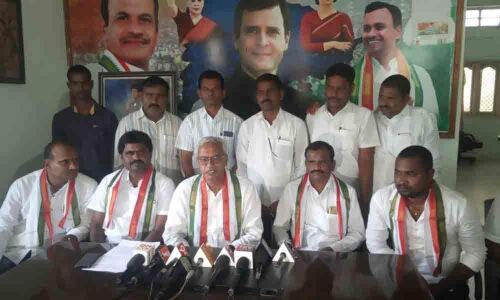 Congress ZPTC candidate hopeful of winning the seat in Narketpally