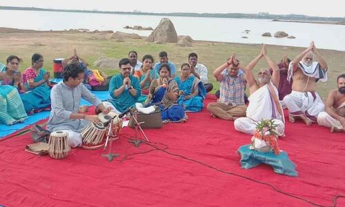 Musicians render ragas for timely rains