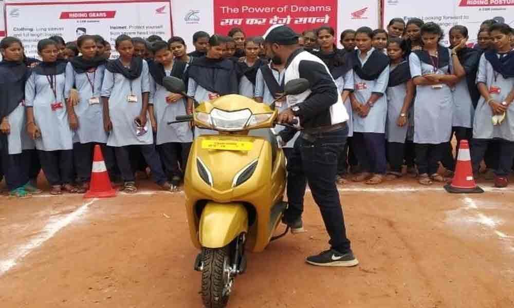 Honda road safety drive arrives in city