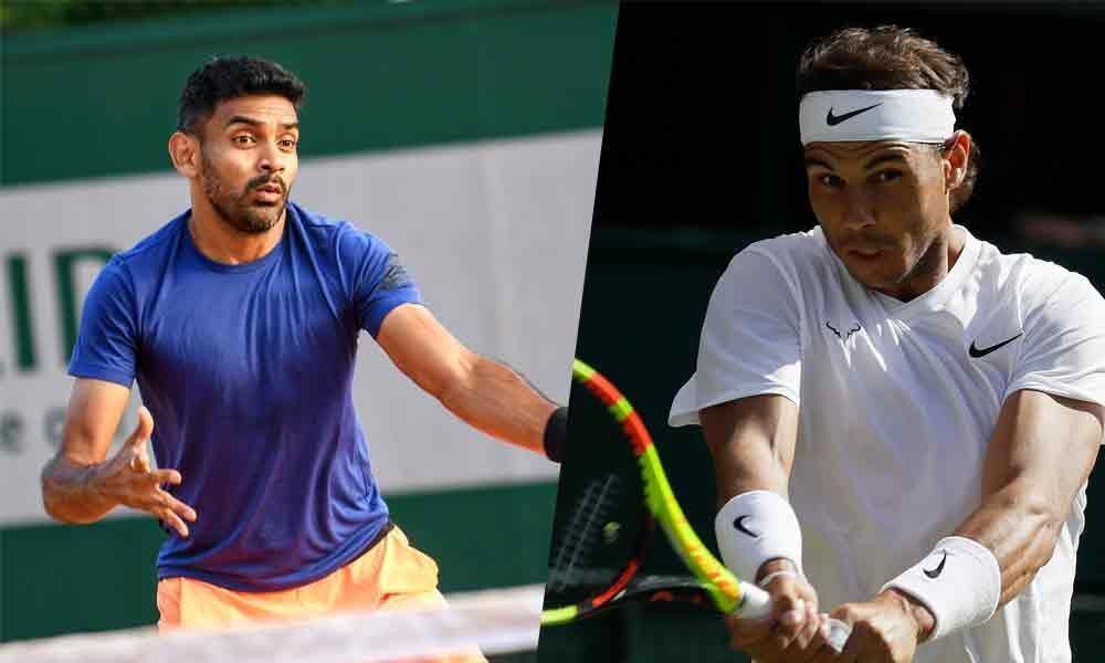Indias Sharan at pre-quarters; Nadal teaches Kyrgios lesson at Wimbledon