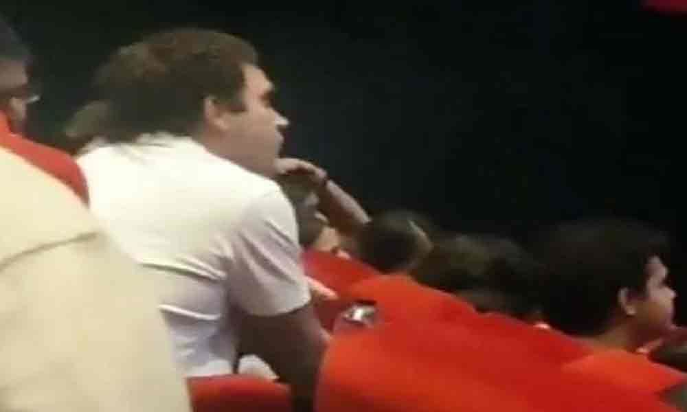 Rahul Gandhi watches Article 15 after quitting