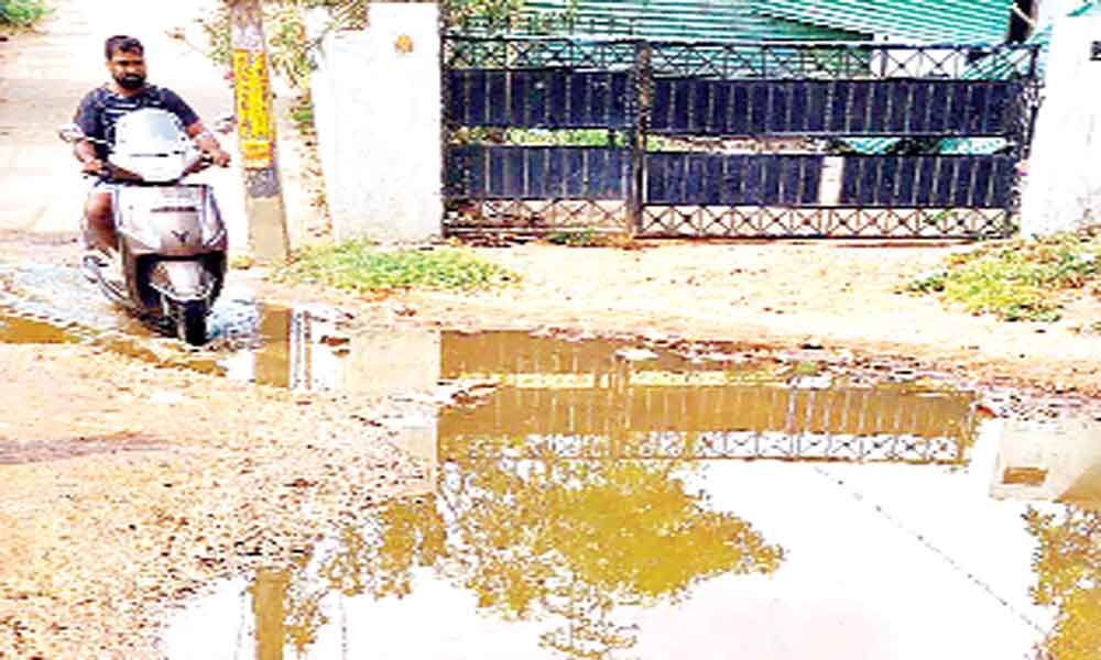 Residents fume over overflowing drainage