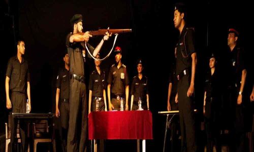 Court Martial playlet captivates audience