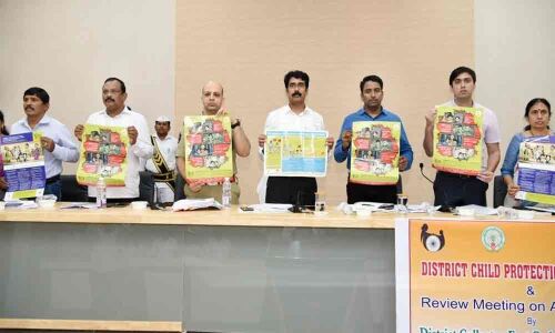 East Godavari Collector asks officials to protect child rights