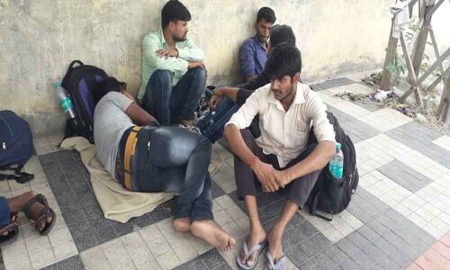 Candidates face hardships as Railway Protection Special Force made no arrangements