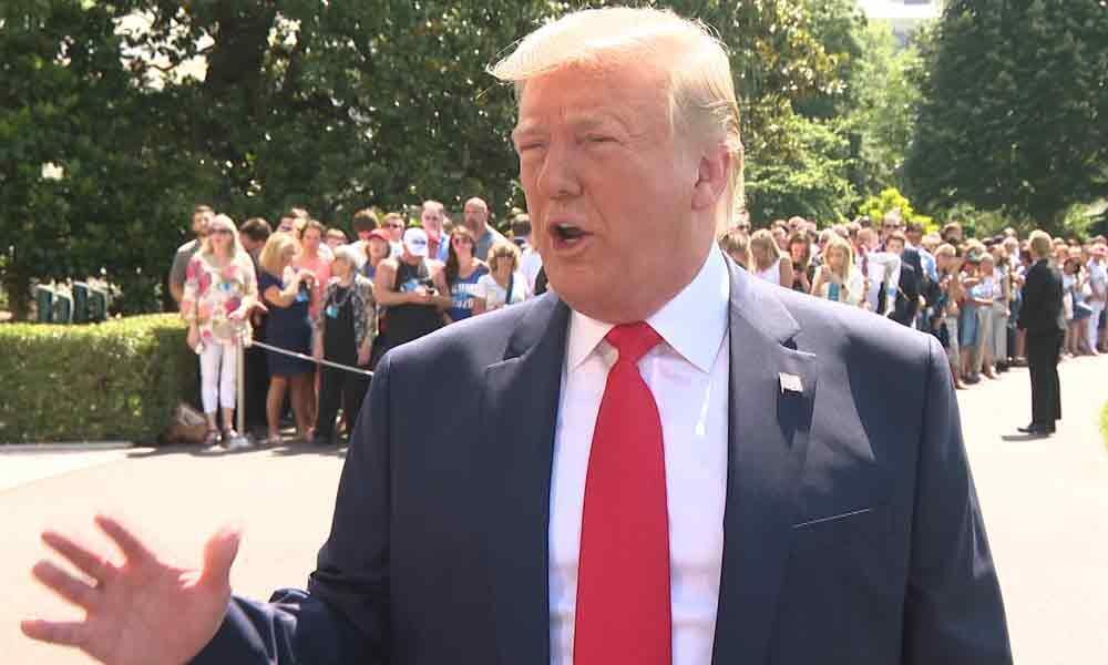 Trump blames teleprompter for July 4 speech gaffe