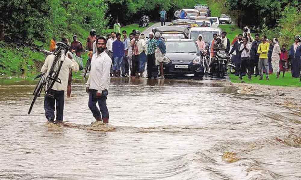 Multiple roads blocked as rivers overflow due to heavy rains in MPs Dewas