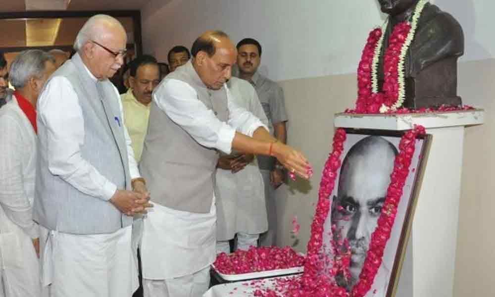 Rajnath pays tribute to Syama Prasad Mookerjee on birth anniversary