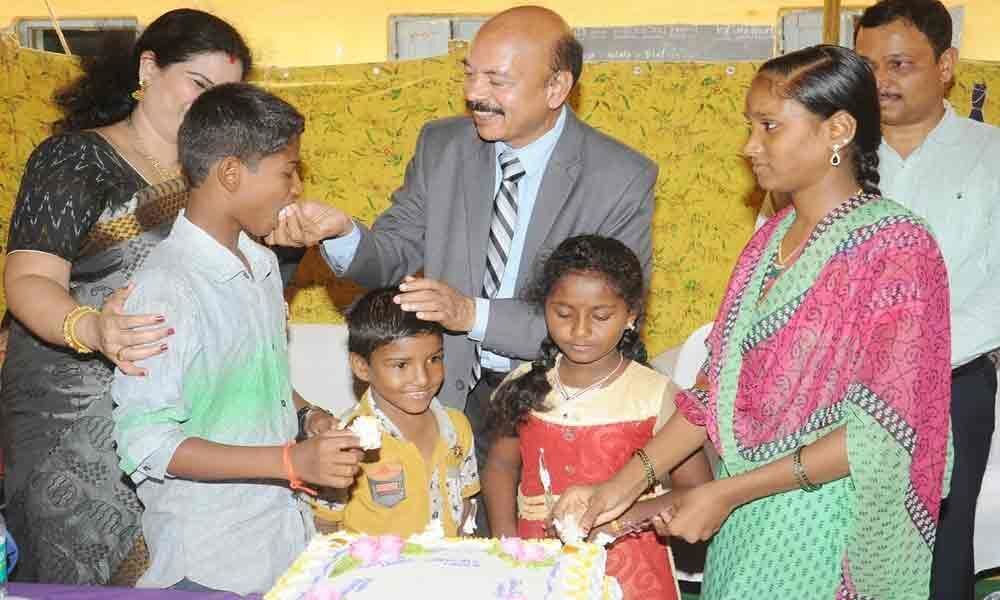 SIC visits Child and Police Project in Nellore