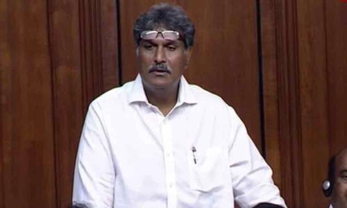 Kesineni pokes at his former colleagues in Parliament