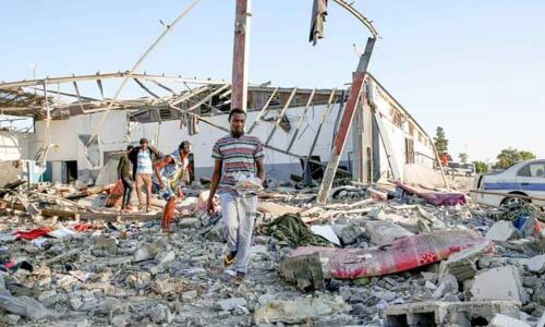 UN calls for Libya ceasefire