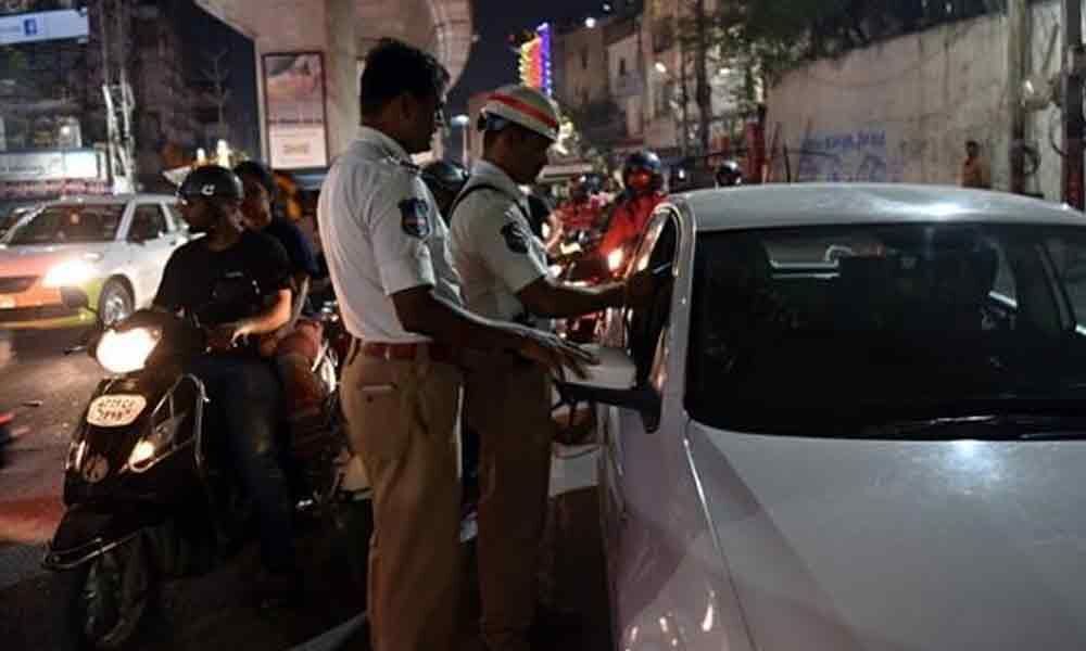Tollywood producers son held in drunken drive check in Hyderabad