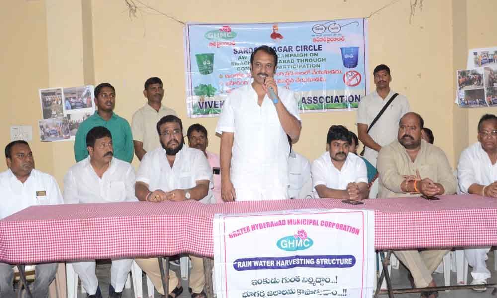 MLA Devireddy Sudheer Reddy launches cleanliness drive