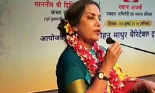 Anyone who criticises govt is branded anti-national: Shabana Azmi