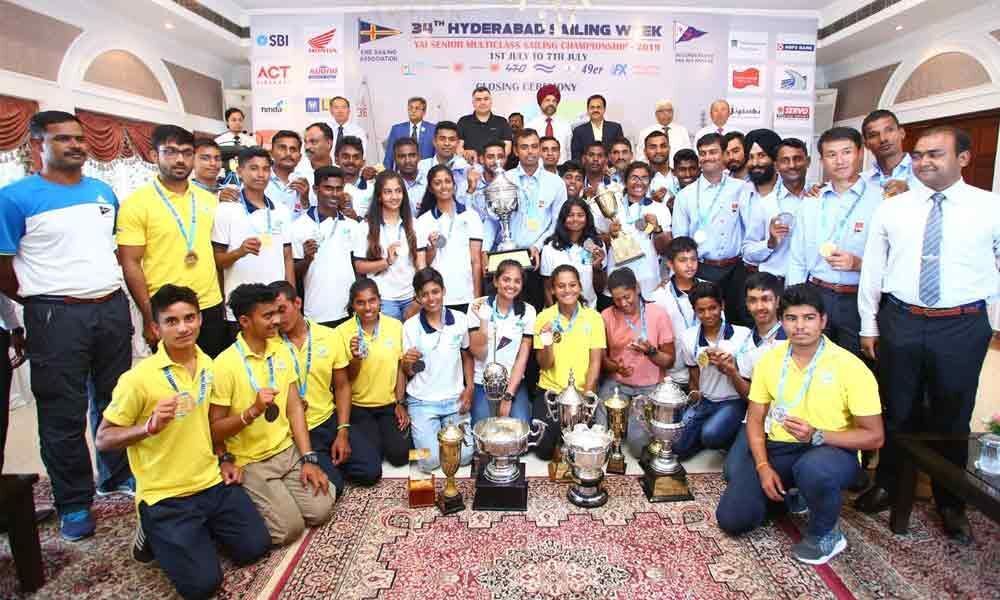 Senior Multi Class Sailing Championship ends on high note